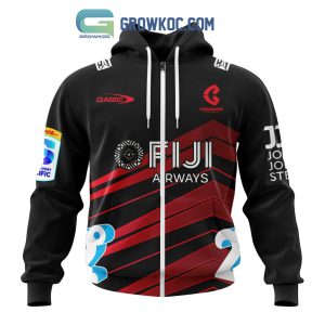 BNZ Crusaders Personalized 2024 Away Super Rugby Fan Hoodie Shirts