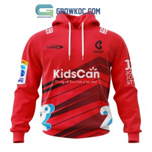 Wellington Huricanes Personalized 2024 Home Super Rugby Fan Hoodie Shirts