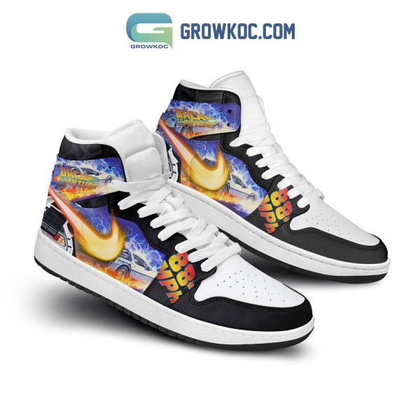 Back To The Future Movie Air Jordan 1 Shoes