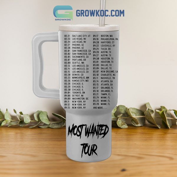 Bad Bunny The Most Wanted Tour 2024 40oz Tumbler
