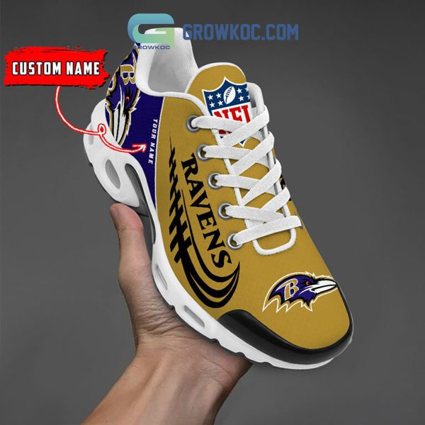 Baltimore Ravens Personalized TN Shoes