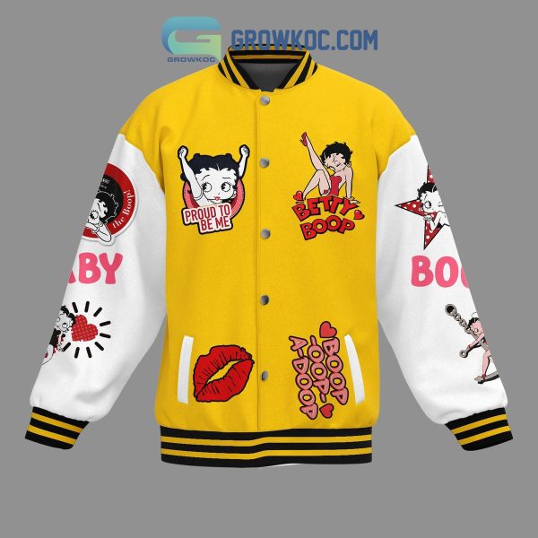Betty Boop Beware Of Apes Baseball Jacket