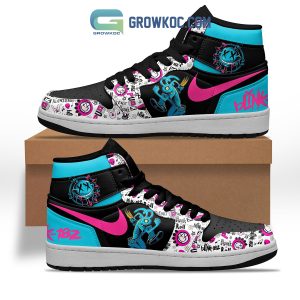 Blink-182 Graffiti Air Jordan 1 Shoes