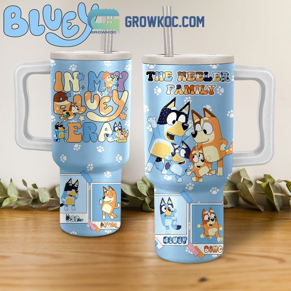 Bluey The Heeler Family 40oz Tumbler