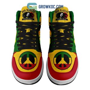 Bob Marley One Heart One Love Air Jordan 1 Shoes