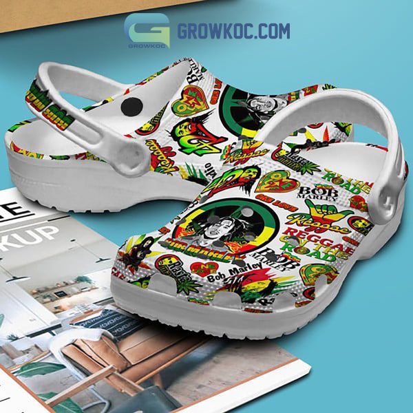 Bob Marley One Love On The Road Crocs Clogs