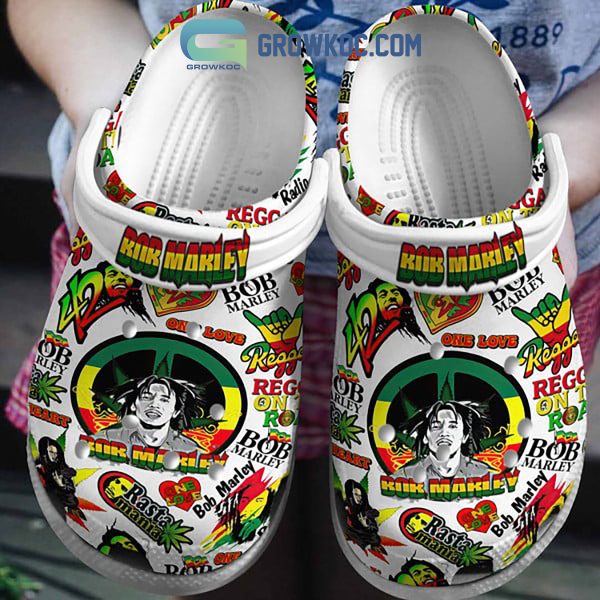 Bob Marley One Love On The Road Crocs Clogs