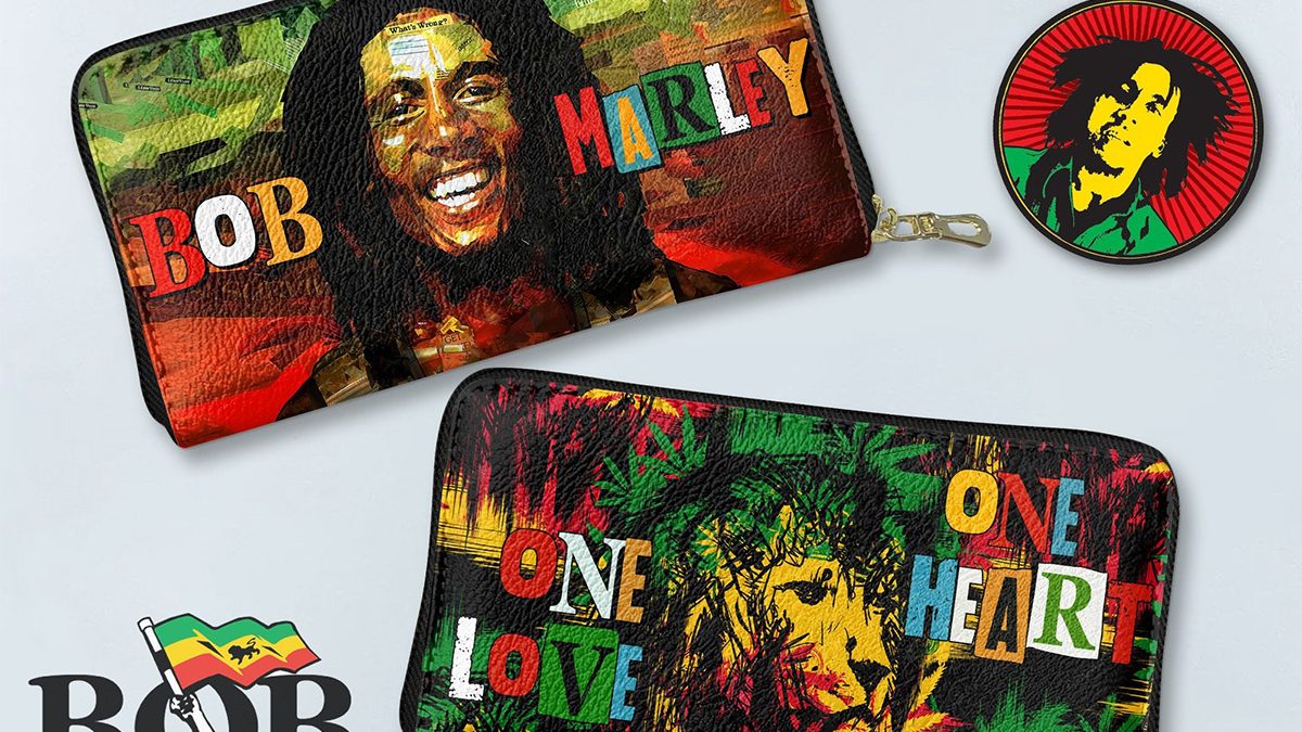 Bob Marley One Love One Heart Purse Wallet2B1 G5EMY