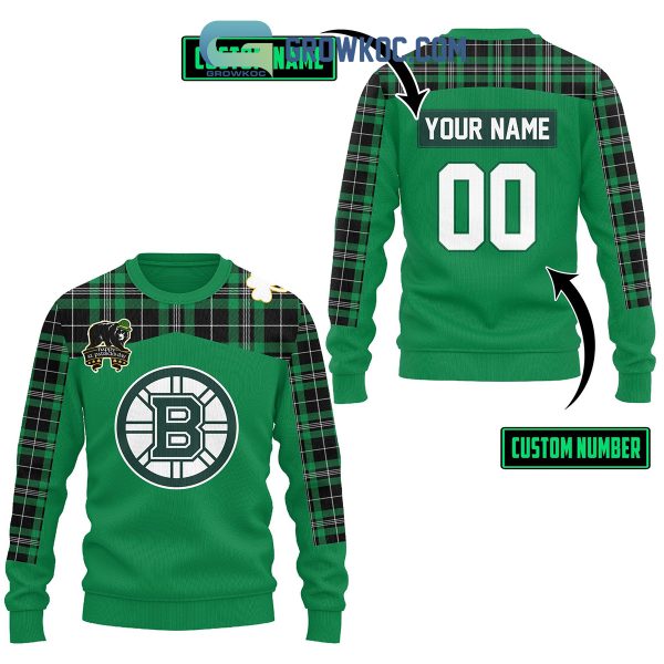 Boston Bruins St. Patrick’s Day Celebration Personalized Hoodie Shirts