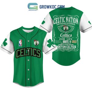 Boston Celtics 2024 Champions Let’s Go Celtics Personalized Baseball Jersey