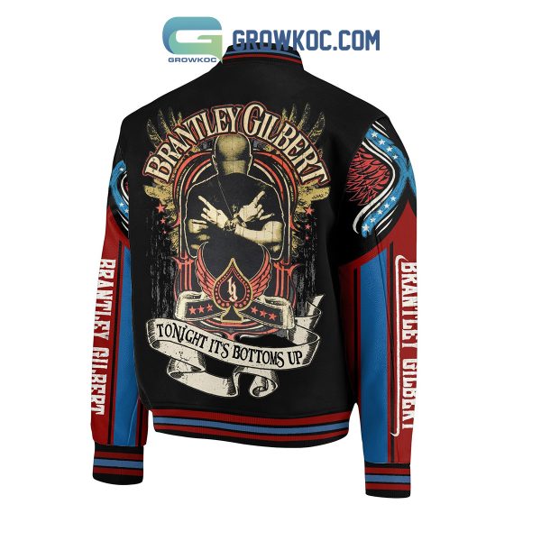 Brantley Gilbert Bottoms Up  Baseball Jacket