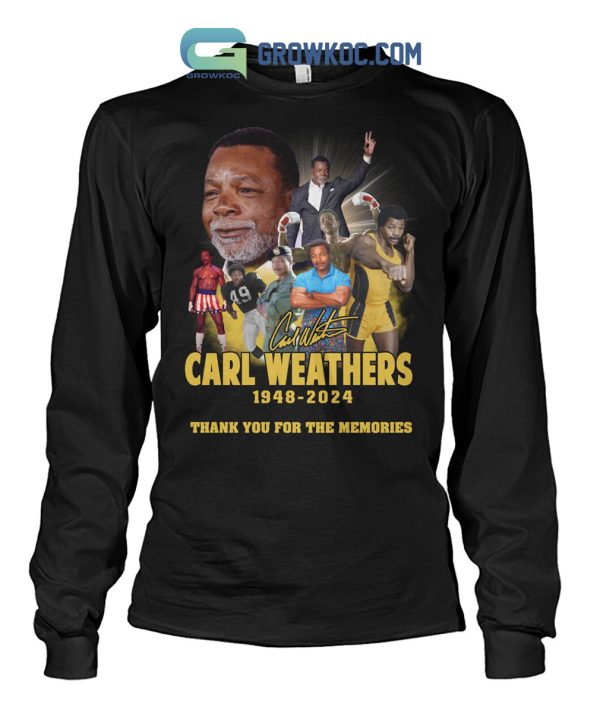 Carl Weather Thank You For The Memories T Shirt