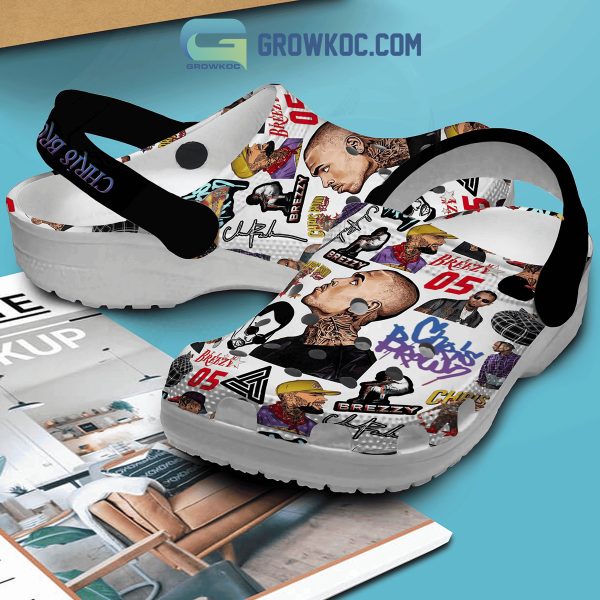 Chris Brown 05 Fan Love Crocs Clogs