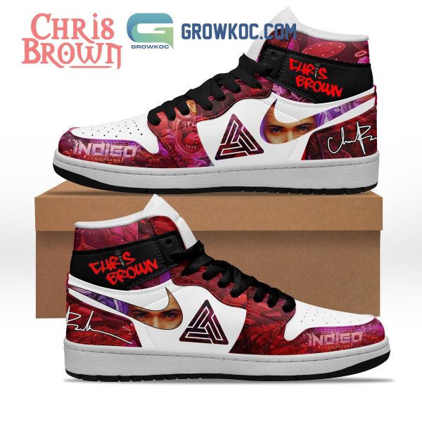 Chris Brown Fan Air Jordan 1 Shoes