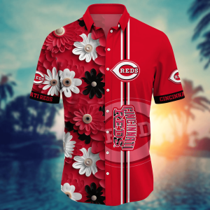 Cincinnati Reds Summer Flower Hawaii Shirts