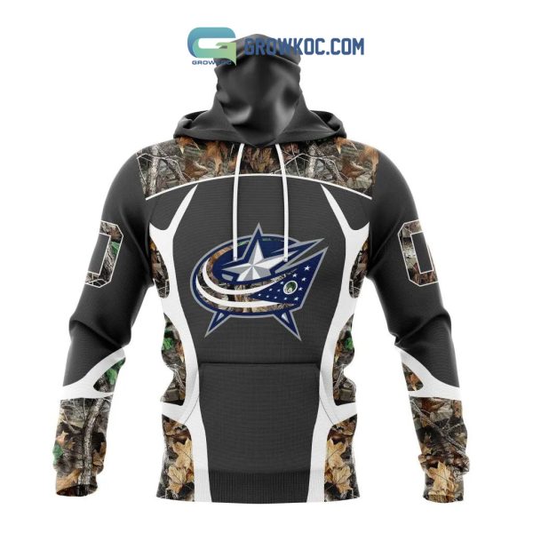 Columbus Blue Jackets NHL Special Camo Hunting Personalized Hoodie T Shirt
