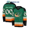 Dallas Stars St.Patrick’s Day Personalized Long Sleeve Hockey Jersey