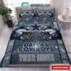 Denver Broncos Star Wall Personalized Fan Bedding Set