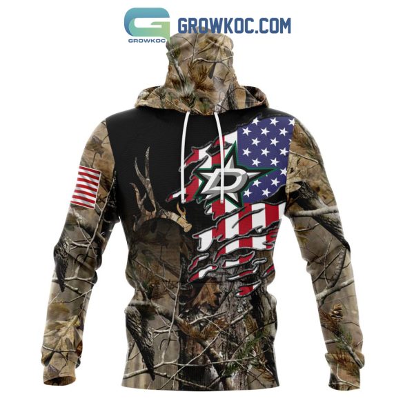 Dallas Stars NHL Special Camo Realtree Hunting Personalized Hoodie T Shirt