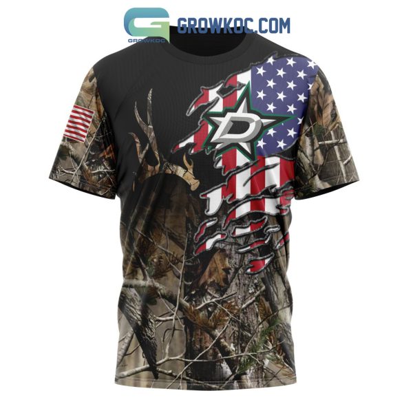 Dallas Stars NHL Special Camo Realtree Hunting Personalized Hoodie T Shirt