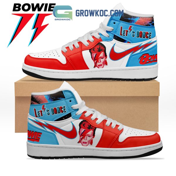 David Bowie Let’s Dance Air Jordan 1 Shoes