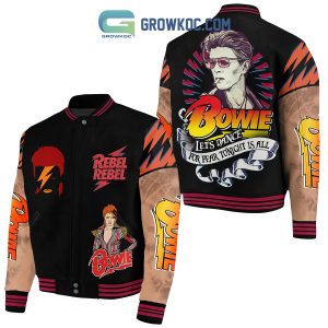 David Bowie Let’s Dance Baseball Jacket