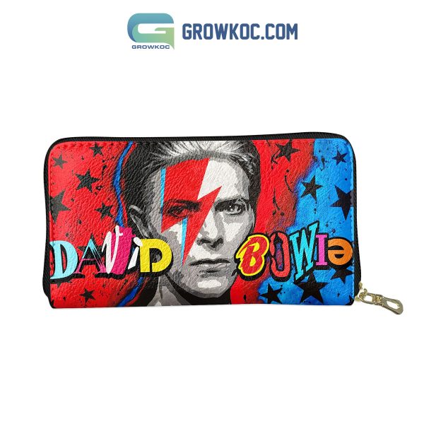 David Bowie Spending Money Is An Art Fan Purse Wallet