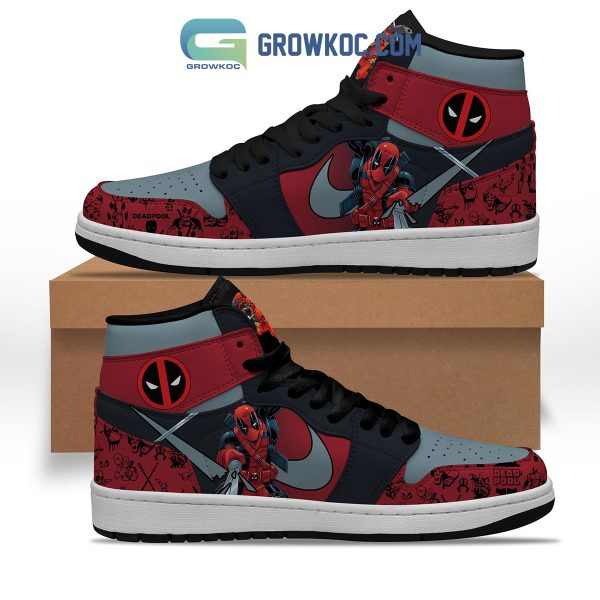 Deadpool DP Marvel Anti Hero Air Jordan 1 Shoes