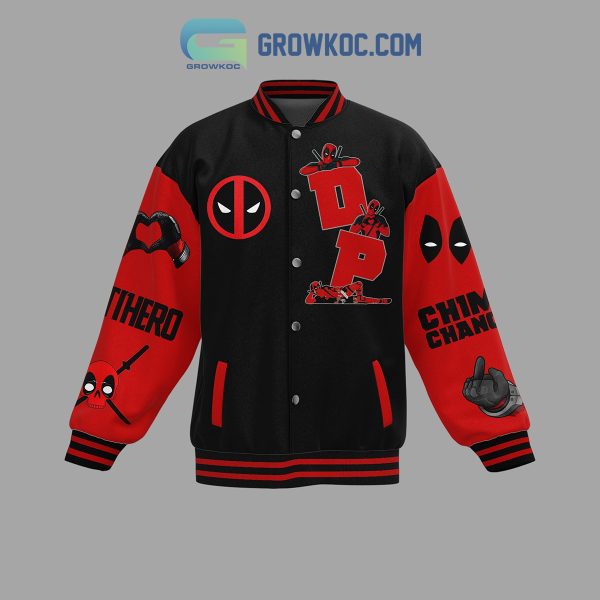 Deadpool Marvel Anti Hero Baseball Jacket