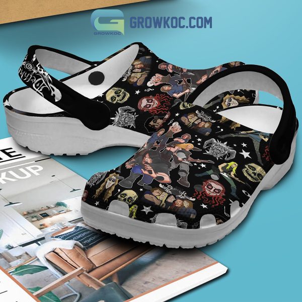 Dethklok Band Black Design Fan Crocs Clogs