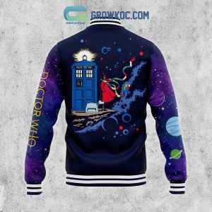 Doctor Who Universe Personalized Baseball Jacket