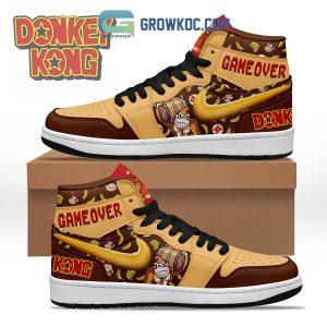 Donkey Kong Game Over Air Jordan 1 Shoes
