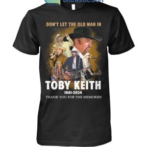 Toby Keith We’re Gonna Miss That Smile 1961-2024 Hoodie Shirts