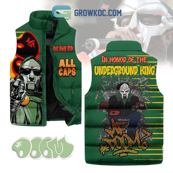 Doom Underground King Sleeveless Puffer Jacket