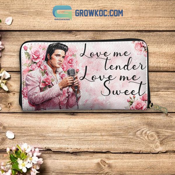 Elvis Presley Love Me Tender Woman Purse Wallet