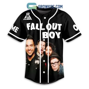 Fall Out Boy Happiness In Mistery Personalized Baseball Jersey