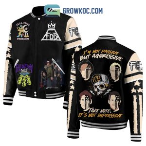 Bring Me The Horizon Fall Out Boy So Much For Tour Dust Personalized Baseball Jersey