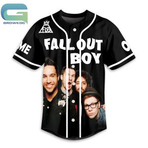 Fall Out Boy The Rest Of Us Can Find Happiness In Mysery Personalized Baseball Jersey
