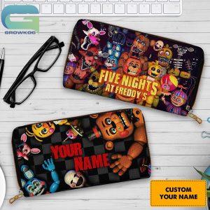 Five Nights At Freddy’s Horror Game Personalized Purse Wallet
