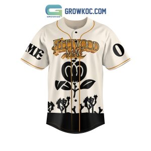 Fleetwood Mac Listen And See Personalized Baseball Jersey