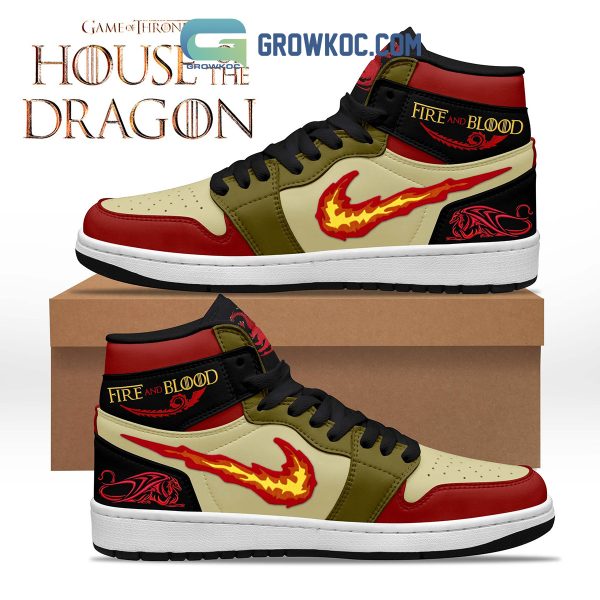 Game Of Thrones House Of The Dragon Air Jordan 1 Shoes