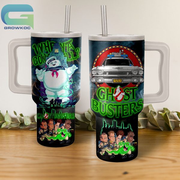 Ghostbusters Who Ya Gonna Call 40oz Tumbler