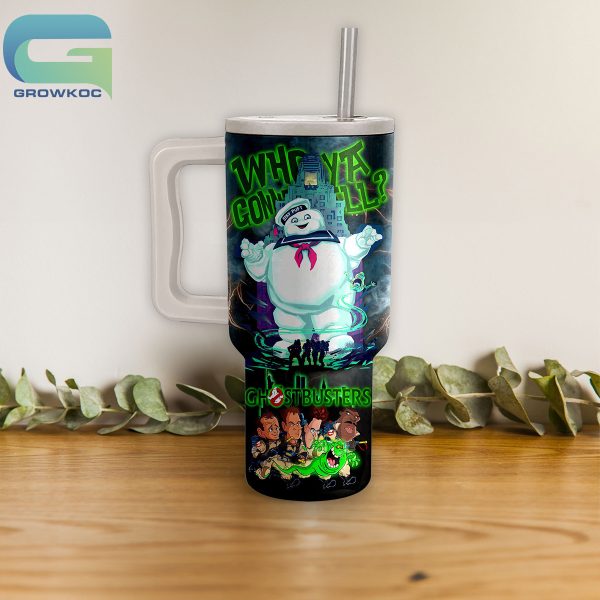 Ghostbusters Who Ya Gonna Call 40oz Tumbler