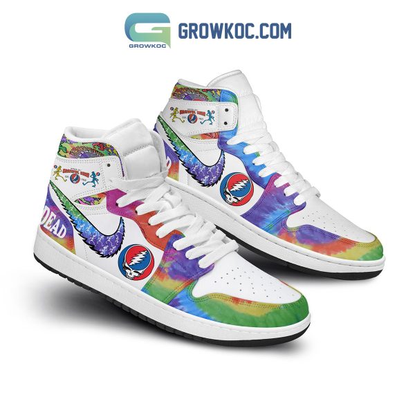 Grateful Dead Rainbow Version Air Jordan 1 Shoes