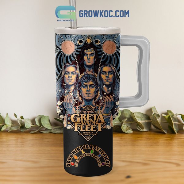 Greta Van Fleet Your Mind Is A Stream Of Extending Beyond Our Sky 40oz Tumbler