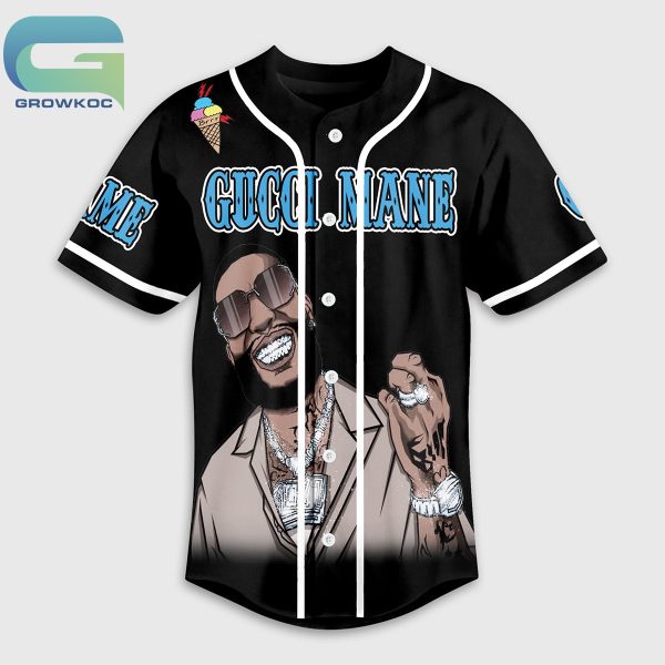 Gucci Mane Back To The Traphouse Personalized Baseball Jersey