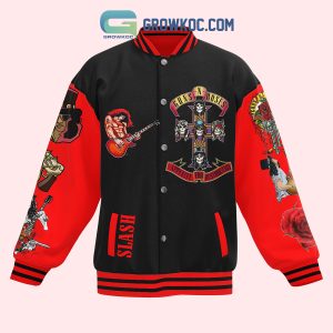 Guns N’ Roses Valentine’s Day Baseball Jacket