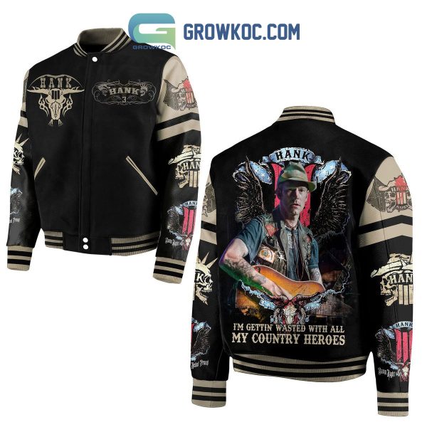 Hank My Country Heroes Baseball Jacket