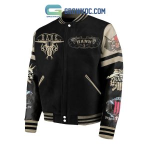 Hank My Country Heroes Baseball Jacket