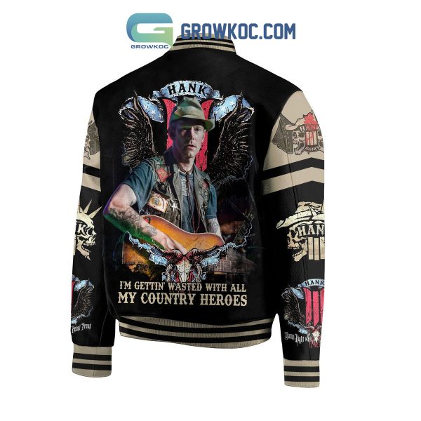 Hank My Country Heroes Baseball Jacket